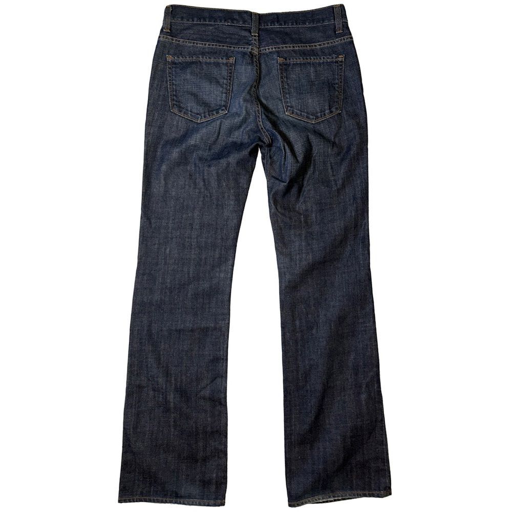 GAP Low Rise Bootcut Jeans | Made in USA | Dark Wash Y2K Denim - Picture 7 of 9